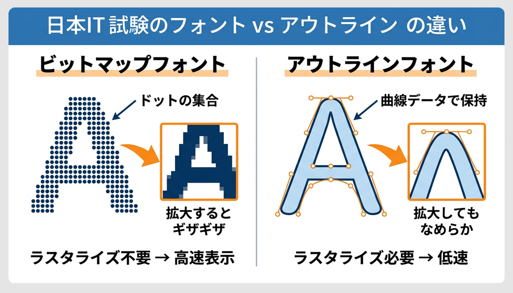 フォント種類比較